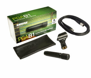 Shure PGA81 Cardioid Condenser Instrument Microphone - Image 2