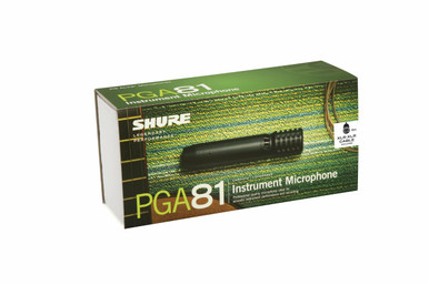 Shure PGA81 Cardioid Condenser Instrument Microphone