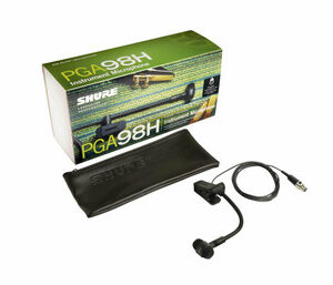 Shure PGA98H Cardioid Condenser Gooseneck Instrument Microphone With TA4F Connector - Image 1