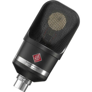 Neumann TLM107 Studio Condenser Mic In Black with Clip - Image 1
