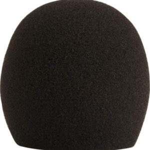 Shure A58WS-BLK - Foam Windscreen for SM58, Beta58A, SM48, and 565SD Mics - Image 1