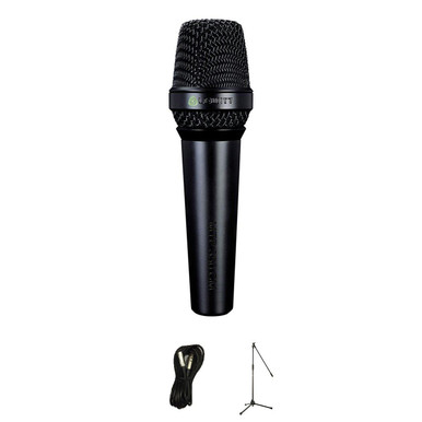 Lewitt MTP350CM Condenser Microphone Bundle with Mic Stand and XLR Cable