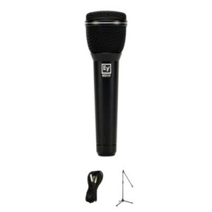 ElectroVoice ND96 Bundle with Mic Stand and XLR Cable
