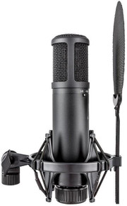 sE Electronics SE2200 Studio Condenser Microphone Bundle With Cable and Stand - Image 2