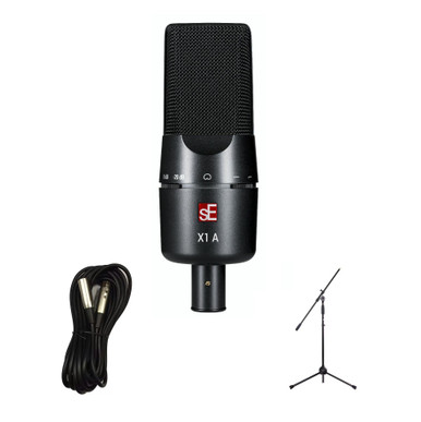 sE Electronics X1A Studio Condenser Microphone Bundle with Cable and Stand