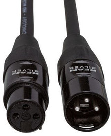 Hosa Pro Microphone Cable, REAN XLR3F to XLR3M, 30 ft / 9M - Image 2