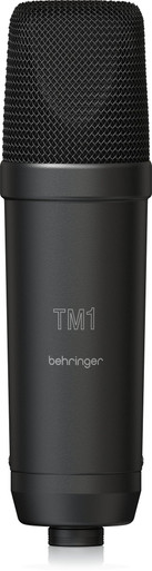 Behringer TM1 Dark Edition - Complete Recording Package with Large Diaphragm Condenser Microphone in Black