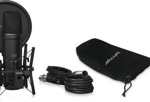 Behringer TM1 Dark Edition - Complete Recording Package with Large Diaphragm Condenser Microphone in Black - Image 1