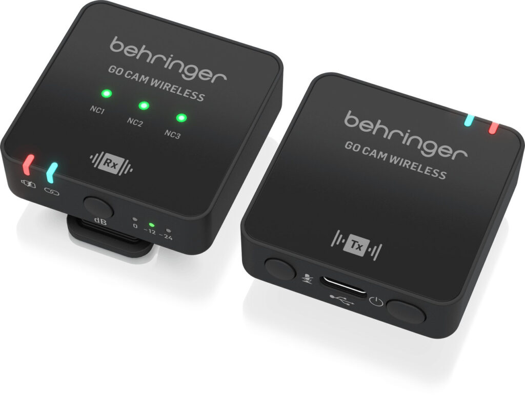 Behringer GO CAM WIRELESS- Single Digital Wireless Clip-On Microphone