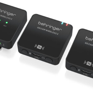 Behringer GO CAM WIRELESS II - Dual Digital Wireless Clip-On Microphone - Image 5