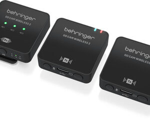 Behringer GO CAM WIRELESS II - Dual Digital Wireless Clip-On Microphone - Image 2