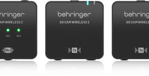 Behringer GO CAM WIRELESS II - Dual Digital Wireless Clip-On Microphone - Image 1