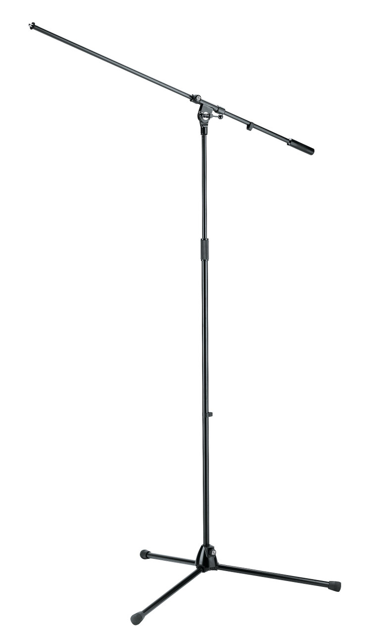 K&M 21021 ' Overhead '  Mic Stand Adjustable to 2M with 1M Boom Arm