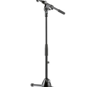 K&M Low Level Telescopic Boom Mic Stand