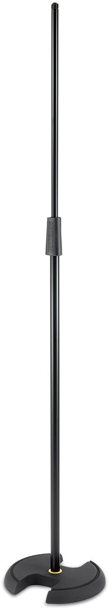 Hercules Stage Series Straight Mic Stand with Weighted Round H Base - Image 3