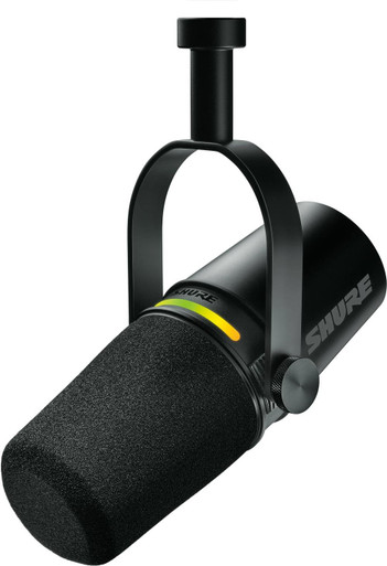 Shure Motiv MV7PLUS-K Dynamic Podcast Microphone