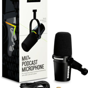 Shure Motiv MV7PLUS-K Dynamic Podcast Microphone - Image 6