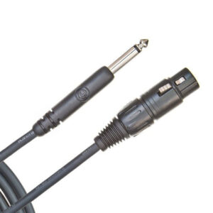 D'Addario Classic Series Unbalanced Microphone Cable XLR-to-1/4-inch 25ft - Image 3