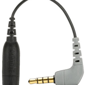 Rode SC4 3.5mm TRS to TRRS adaptor allows mics with 3.5mm jack