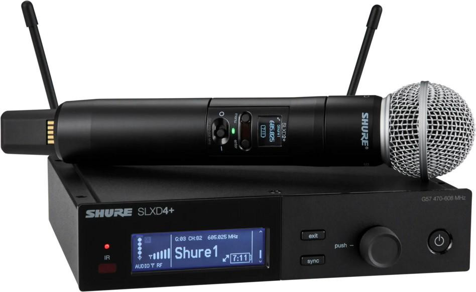Shure SLXD24+ Handheld System With SM58 Microphone