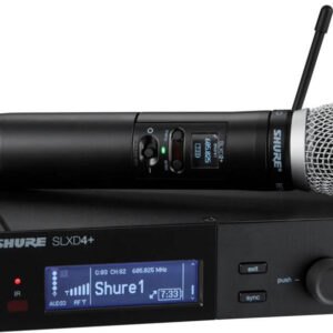 Shure SLXD24+ Handheld System With Beta87A Microphone