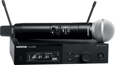 Shure SLXD24/SM58 Wireless System with SM58 Handheld Transmitter K59 Band