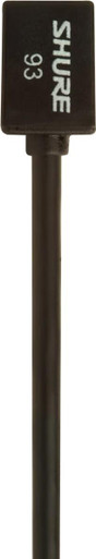 Shure WL93 Lapel Microphone For Wireless Systems