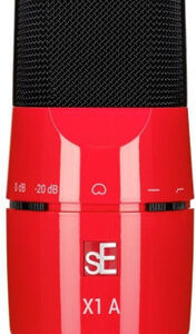 sE Electronics X1A Limited Anniversary Edition Condenser Microphone in Red - Image 1