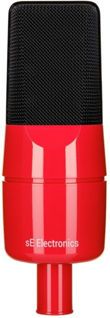sE Electronics X1A Limited Anniversary Edition Condenser Microphone in Red