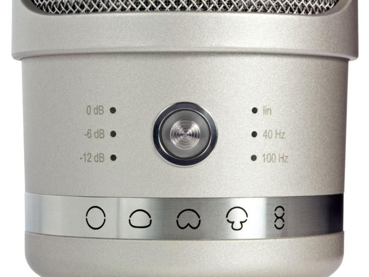 Neumann TLM107 Condenser Microphone Studio Set in Nickel