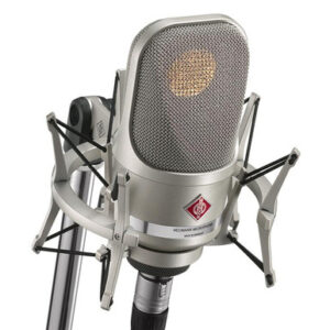 Neumann TLM107 Condenser Microphone Studio Set in Nickel - Image 1