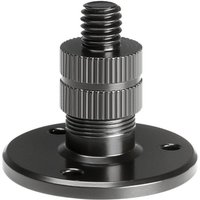Adam Hall D921BLK Gooseneck Mounting Plate Black