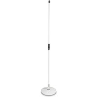 Gravity MS23W Microphone Stand with Round Base White