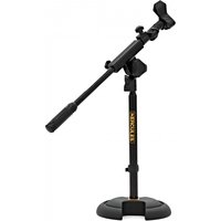 Hercules MS120B H Base Mini Boom Stand With Ez Mic Clip