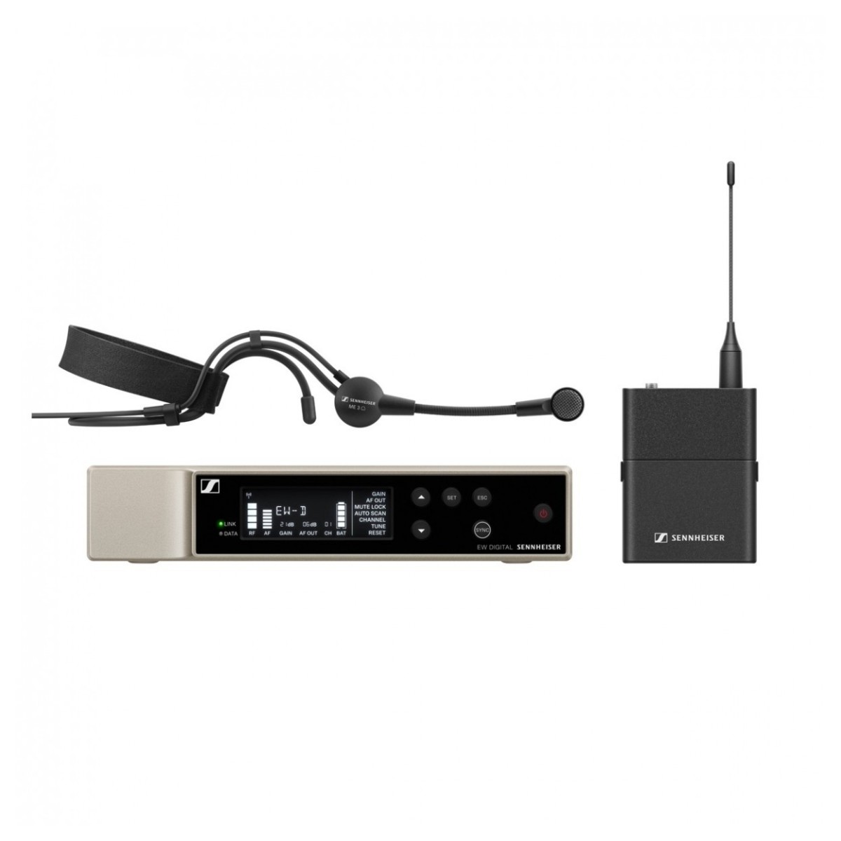 Sennheiser EW-D ME3 Wireless Headset Microphone System S1-7 Band