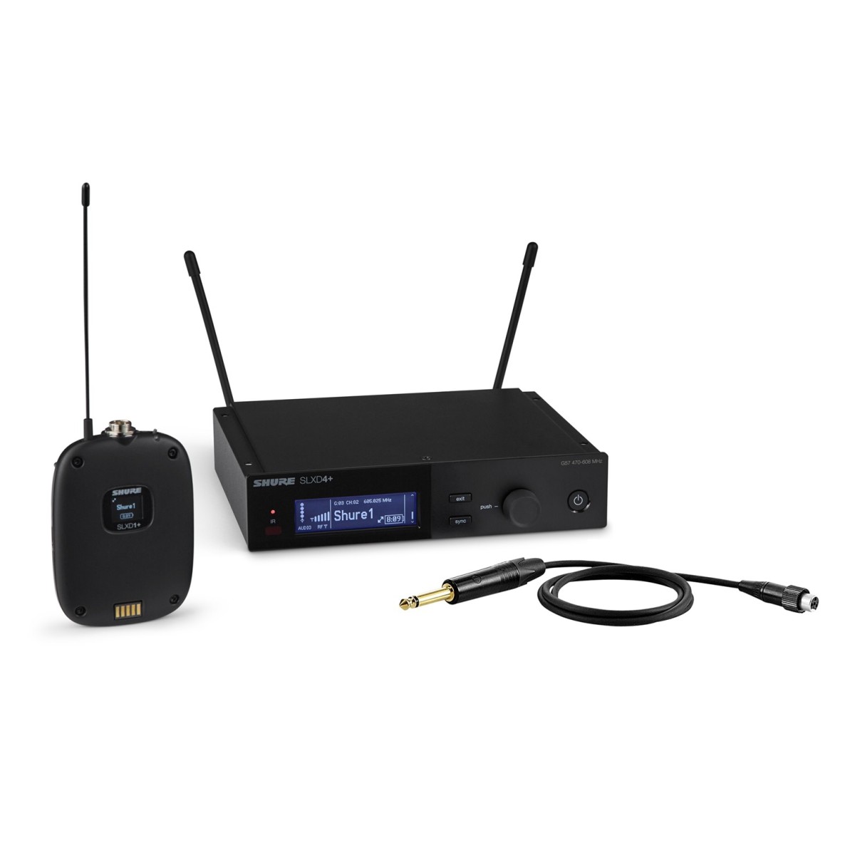 Shure SLXD+ Wireless Bodypack System S50
