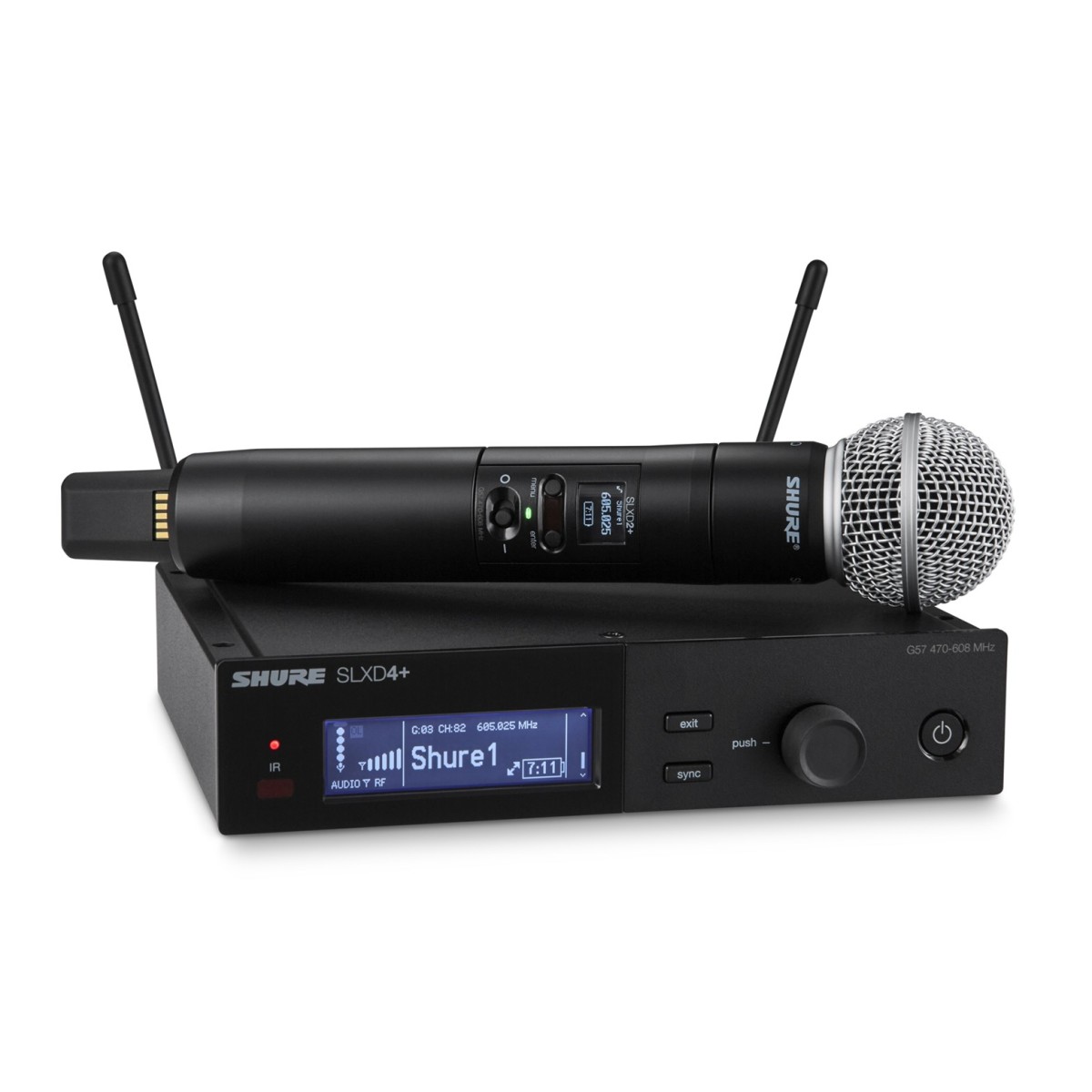 Shure SLXD+ Wireless Handheld Microphone System with SM58 S50