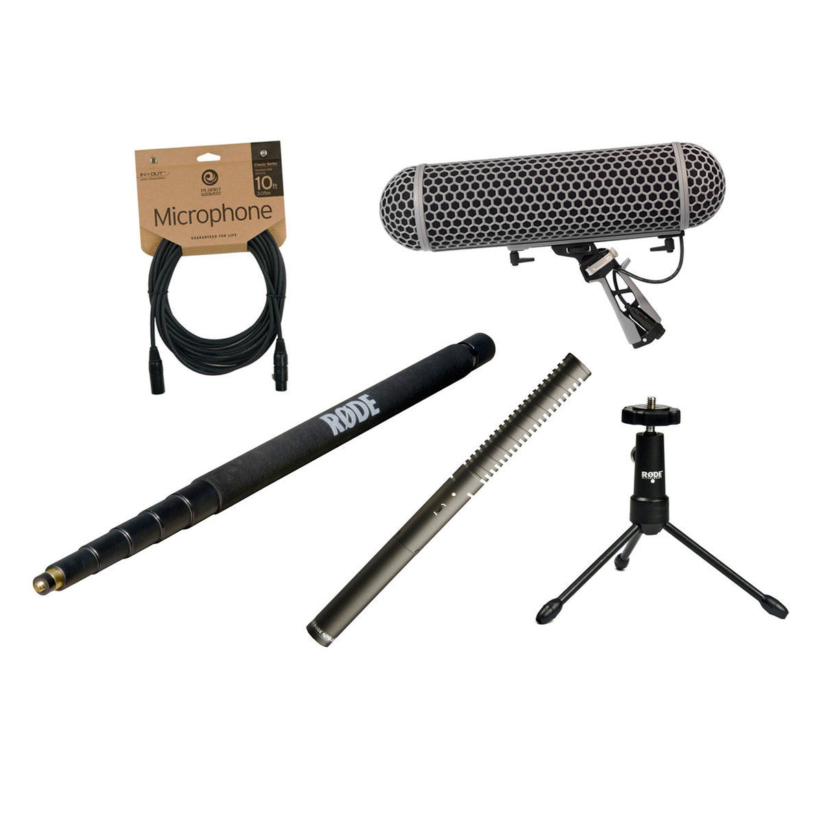 Rode NTG2 Broadcast Sound Recording Bundle