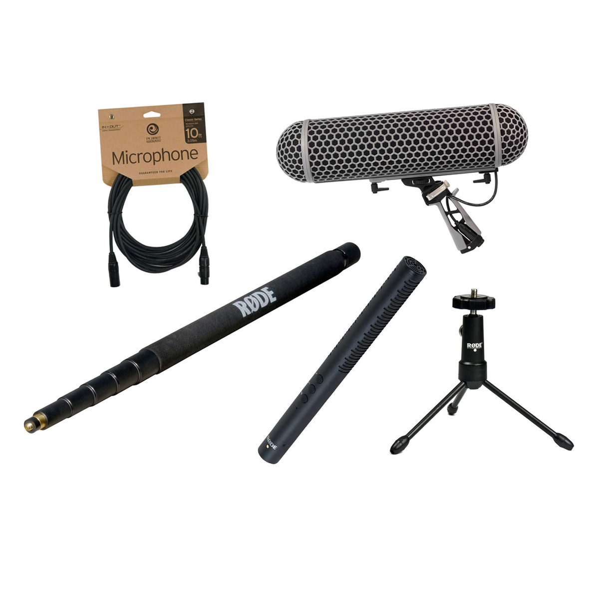 Rode NTG4 Broadcast Sound Recording Bundle