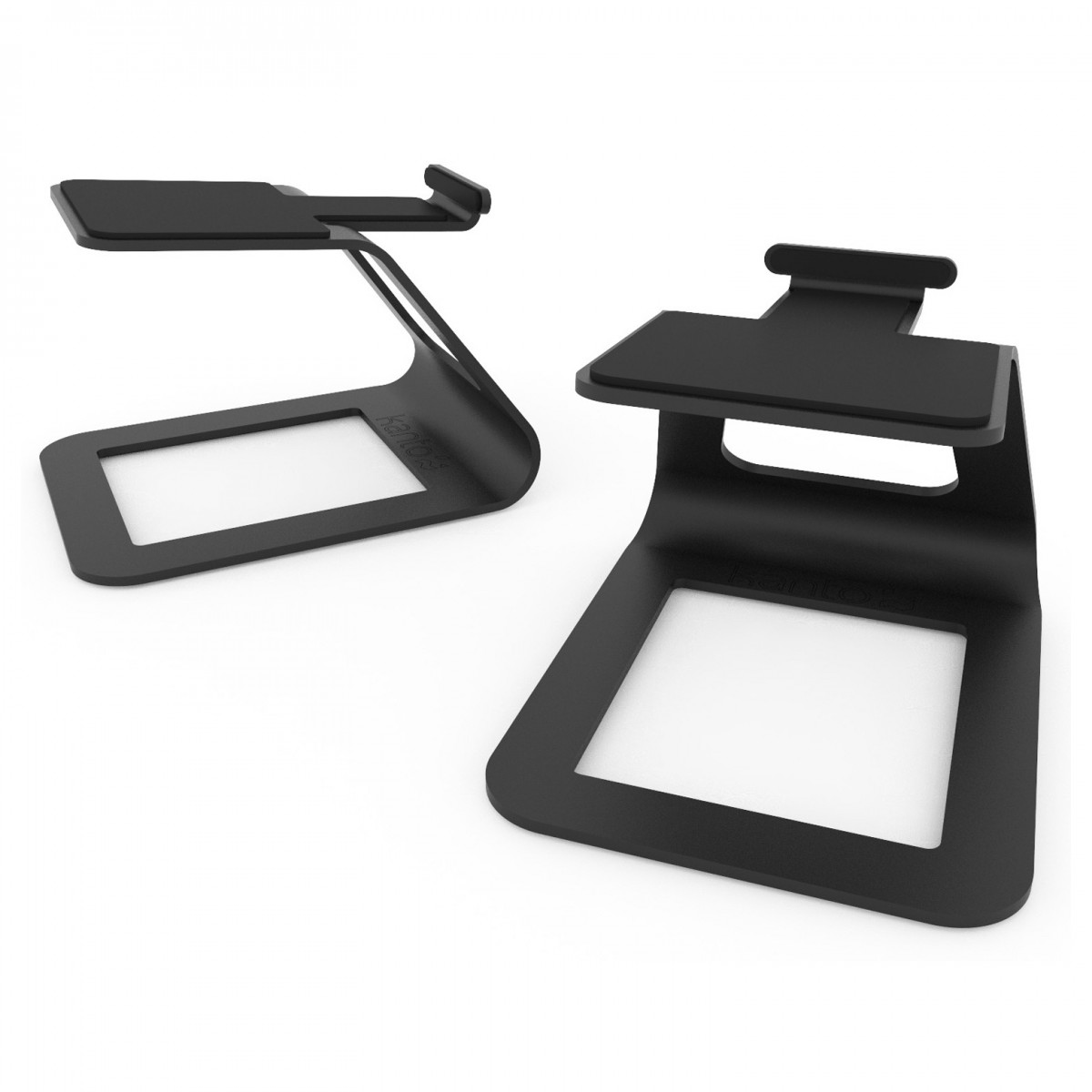 Kanto SE2 Elevated Desktop Speaker Stands (Small) Black