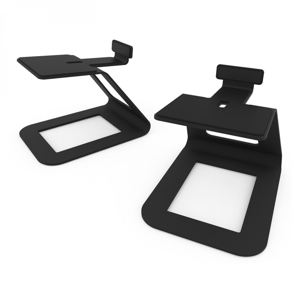 Kanto SE6 Elevated Desktop Speaker Stands (Large) Black