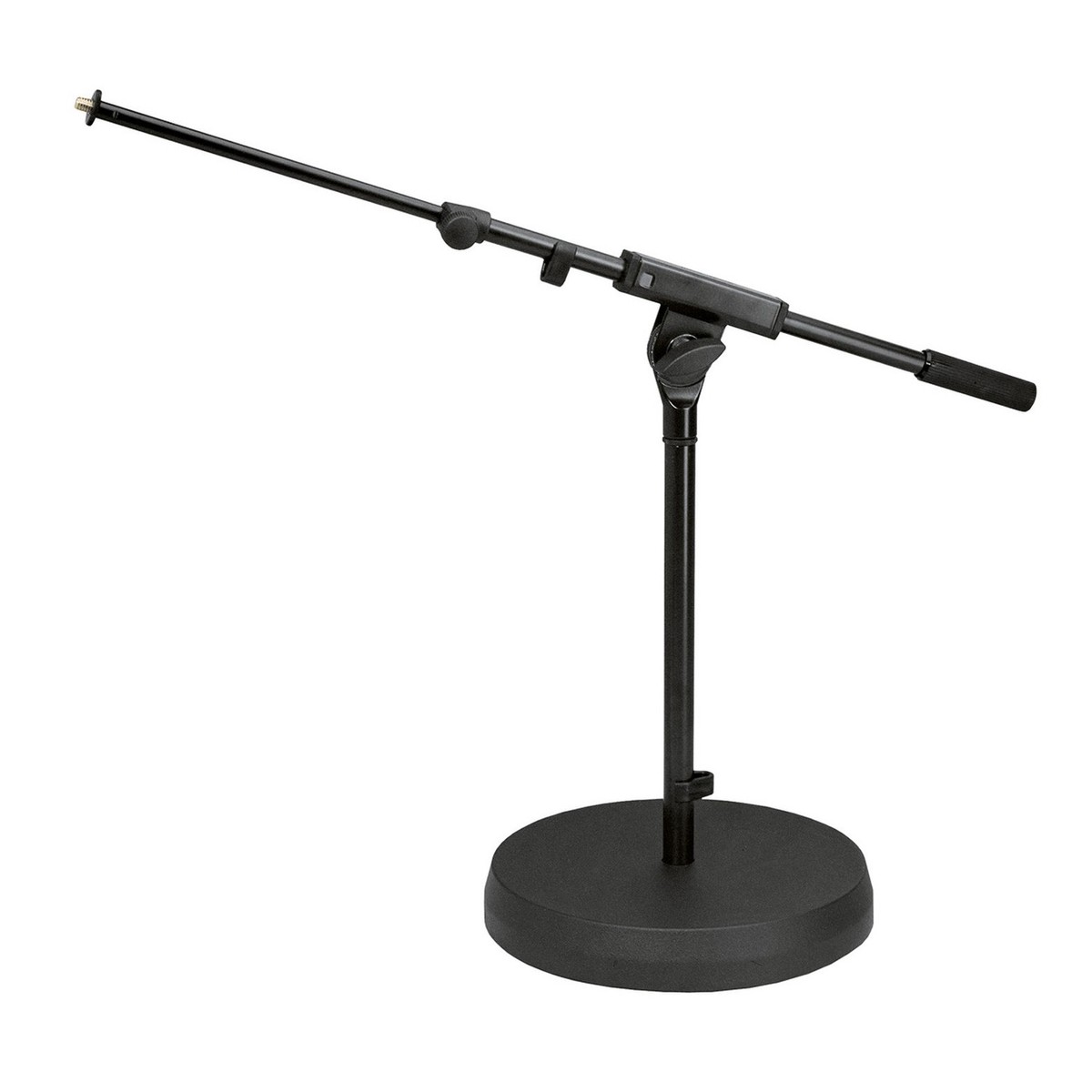 K&M 25960 Round Base Microphone Stand Black