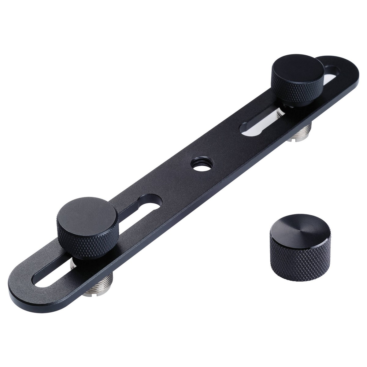 Lewitt Stereo Bar for Microphones; Compatible With 3/8 & 5/8"