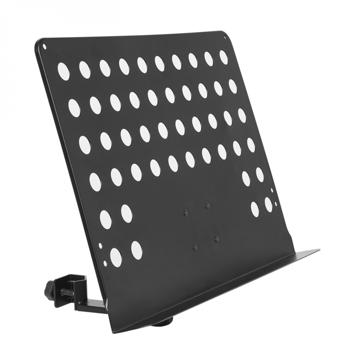 Stagg Music Stand Plate with Attachable Holder Arm Large