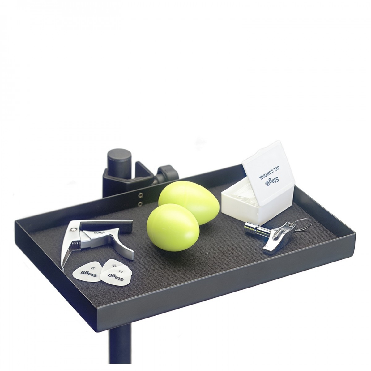Stagg Accessory Tray with Clamp Large
