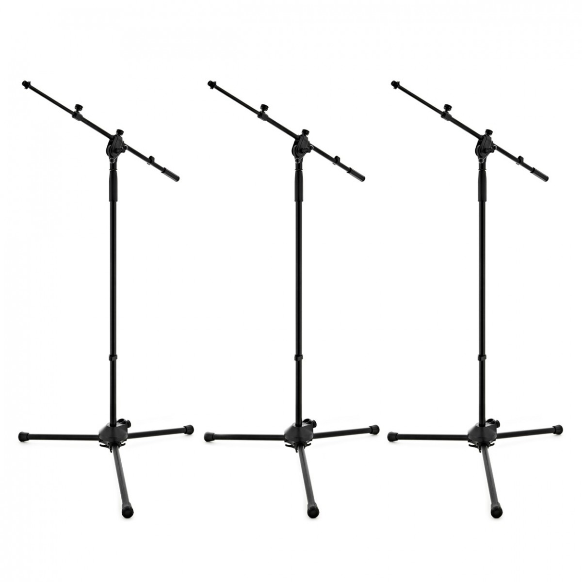 G4M Telescopic Boom Microphone Stand 3 Pack