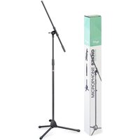 Stagg MIS-0822BK Microphone Boom Stand with Folding Legs Black