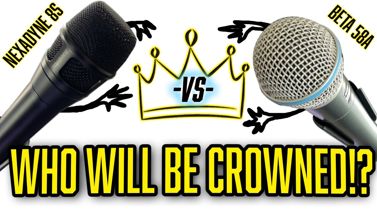 Shure Nexadyne 8/S VS Beta 58a (Best Live Microphone Shootout)