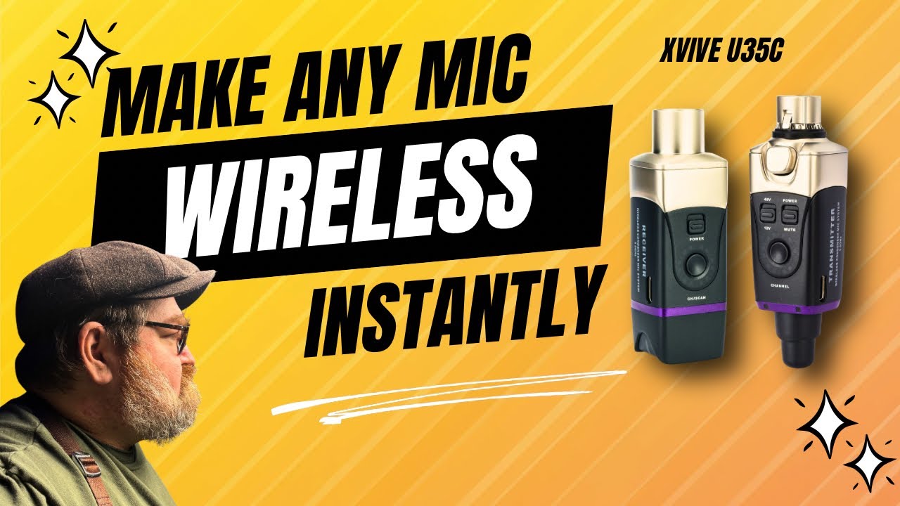 Xvive U35C Condenser Microphone Wireless System