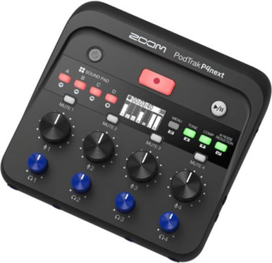 Zoom PodTrak P4next - Next Generation Podcast Recorder
